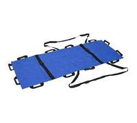 Barella Morbida Pieghevole Impermeabile Barella pieghevole portatile for ospedale in tessuto morbido for soccorso medico di emergenza per soccorso emergenza ospedale ambulanza sport(Blue)