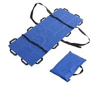 Barella Morbida Portatile, Barella Pieghevole Medica EMS, Barella Pieghevole Di Soccorso Di Emergenza Con 12 Maniglie Per Ospedale, Stadio, Ambulanza(Blue)