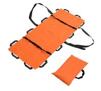 Barella Morbida Portatile, Barella Pieghevole Medica EMS, Barella Pieghevole Di Soccorso Di Emergenza Con 12 Maniglie Per Ospedale, Stadio, Ambulanza(Orange)