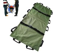 Barella morbida portatile di emergenza con 12 maniglie, materiale in nylon ad alta resistenza, per ospedale e ambulanza