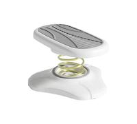 Barella per caviglia e piede, scelta perfetta per un migliore movimento intestinale, sgabello da bagno, pedale, grigio