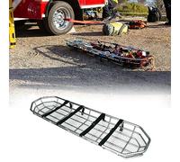 Barella per cesti, in acciaio inox, design monopezzo, leggero e portatile, ideale per aree montane e operazioni di salvataggio