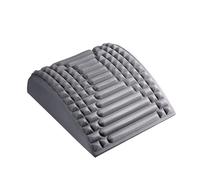 Barella per collo e schiena | Massaggiatore per collo e schiena | Barella per la schiena | Correttore posturale | Cracker per alleviare il dolore lombare, per yoga (grigio)