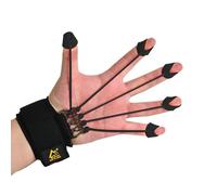 Barella per dita - Rafforzare la presa a mano in 5 pezzi | Esercitatore per dita in silicone elastico | Barella per esercitare le dita | portatile di allenamento della presa