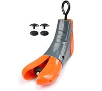 barella per stivali, espansore per scarpe con piedi larghi - Scarpe in tela estensibile in 4 direzioni Espansore regolabile in lunghezza | Barella per scarpe sportive in pelle, Arancione 1, L
