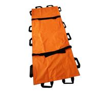Barella per traslochi di emergenza portatile, robusta, pieghevole, in lega di