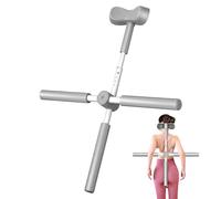 Barella per yoga - Barra trasversale per allineamento della schiena, correttore per la parte superiore del corpo, asta leggera per esercizi di stretching, facile da usare, strumento per palestra a