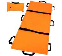 Barella Pieghevole, barella di Pronto Soccorso Pieghevole Morbida con 8 Maniglie, barella di Emergenza Portatile in Tela Ispessita per Sollevatore paziente.