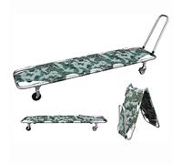 barella pieghevole, Barella pieghevole, barella portatile di salvataggio emergenza in lega alluminio con tirante medica for il trasporto del paziente for ospedali/cliniche/famiglie/campi sportivi