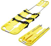 barella pieghevole, Barella pieghevole portatile, barella a cucchiaio telescopica semplice e leggera, di emergenza medica multifunzionale, prevenzione dei disastri