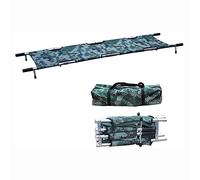 barella pieghevole, Barella pieghevole portatile medica for il trasporto del paziente in lega di alluminio for ospedali/cliniche/famiglie/campi sportivi