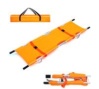 Barella Pieghevole Per Emergenze Di Salvataggio, Barella In Tela Di Lega Di Alluminio, Con Maniglie E Cinghie Resistenti, Per Il Trasporto Sicuro Dei Pazienti All'aperto