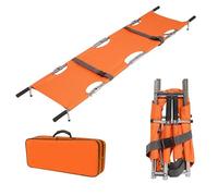 Barella Pieghevole Per Soccorso, Coperta Di Emergenza Professionale, Barella Robusta In Alluminio Per Il Trasporto Di Pazienti, Con Borsa Per Il Trasporto