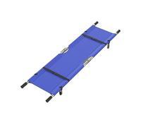 Barella pieghevole portatile, barella di soccorso con capacità di 175 kg con 2 ruote, resistente lega di alluminio e tessuto Oxford, for trasporto medico, emergenza, ospedale, casa(C)