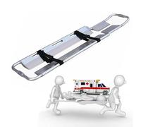 Barella pieghevole portatile in lega di alluminio, regolabile, leggera, ad alta resistenza, for soccorso di emergenza e uso medico, capacità di carico di 180 kg, ideale for ambulanze, ospedali, sport