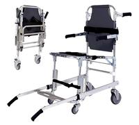 barella pieghevole, Sedia for scale pieghevole portatile, barella for sedia a rotelle, for l'evacuazione dei vigili del fuoco in ambulanza