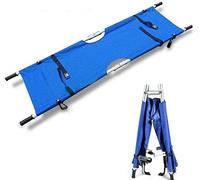 Barella portatile Barella di pronto soccorso Barella di salvataggio di emergenza Barella portatile in lega di alluminio con maniglie 0106