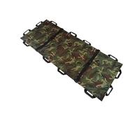 Barella Portatile, barella Pieghevole in Nylon con 12 Maniglie, barella Leggera per Il Trasporto dei pazienti, Adatta alle emergenze e alle Zone montuose, è la Scelta Ideale per i feriti.