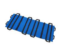 Barella Portatile - Barella Pieghevole Morbida per Pronto Soccorso con Borsa per Il Trasporto, Adatta per Montagna, emergenze e Uso Domestico (Blu, 179 cm x 70 cm da Chiusa).