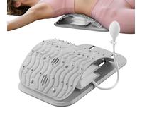 Barella posteriore ergonomica - dispositivo di trazione lombare con punti magnetici per la parte bassa della schiena, cracking, massaggio muscolare, esercizio fisico, scoliosi, fitness per i viaggi do
