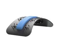 Barella posteriore, impostazioni di trazione, 37x21,5 cm, barella posteriore regolabile, correttore ergonomico inferiore lombare, struttura compatta e portatile, ideale per la casa, fitness