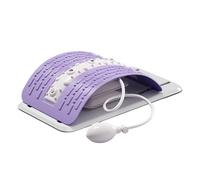 Barella posteriore, regolabile, 37.7x21x5 cm, barella della colonna vertebrale a fatica, dispositivo lombare in palestra, yoga e pilates compatibili, per esercizi a casa, yoga