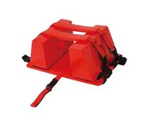 Barella spinale con supporto for il collo e immobilizzatore for la testa, sistem di immobilizzazione leggero e portatile, for uso EMT, ambulanza e sport.(B)