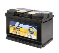 Baren Batteria Auto AFB L3 TR760 12V 70Ah 760A, Batteria Auto Rinforzata per Veicoli Con Sistema Start&Stop, Estrema Resistenza, Senza Manutenzione, Pronta all'uso