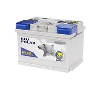 Baren Batteria Auto Flooded L2B 60P 12V 60Ah 600A, Batteria Auto Blu Polar ad Acido Libero per Veicoli Tradizionali, Basso Valore di Scarica, Senza Manutenzione, Pronta all'uso, Batteria Affidabile