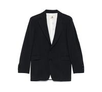 Barena Venezia, ,Jackets ,Donna ,Blu ,S Giacca Blu Navy con Bottoni e Ventola Posteriore Americana