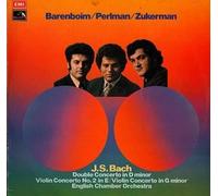 Barenboim / Perlman / Zukerman - LP BACH double concerto Barenboim Perlman Zukerman