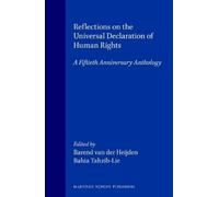 Barend van der Reflections on the Universal Declaration of H (Copertina rigida)