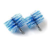 BARETTO - 2 SPAZZOLE Nylon Pulizia Tubi Stufa Pellet - (DN 80+100) - mod. SCP/SX