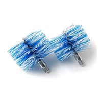 BARETTO | 2 Spazzole Pulizia Stufa a Pellet | Canna Fumaria Ø 120 mm | Attacco M12 | 2 pz