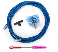 KIT 3m - Scovolo Pellet 80mm - Pulizia Stufa a Pellet Tubi Canna Fumaria