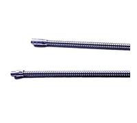 BARETTO Prolunga 1 Metro in Acciaio per Kit Pulizia Camino, Prolunga Flex per Set Camino Ideale per la Pulizia di Camino e Canna Fumaria con Curve (5 molle)