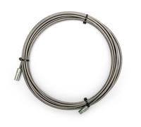 BARETTO Prolunga INOX 9 M per Spazzole Pulizia Tubi Stufa Pellet 80-100-120mm