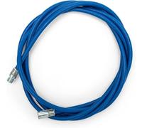 BARETTO | Prolunga Pulizia Stufa a Pellet | Lunghezza 3 m Acciaio Rivestito Blu Flessibile | Accessorio per Spazzole Pulizia Canna Fumaria