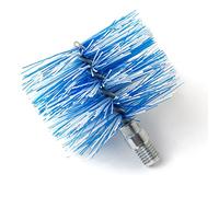 BARETTO | Spazzola ricambio pulizia tubi stufa pellet | 100 mm, Scovolo, 1 pezzo | Nylon resistente, facile utilizzo, compatibile kit pulizia | Rimozione fuliggine