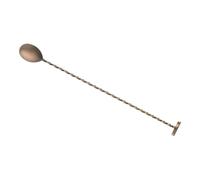 Barfly Bar Spoon Muddler 11 13/16 30 cm Rame Antico