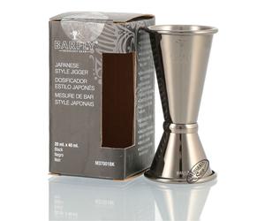 Barfly Japanese Style Jigger 20/40ml Gun Metal Black