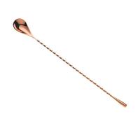 Barfly Teardrop Bar Spoon End 11 13/16"""" (30 cm) Copper