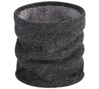 BARFULKER Sciarpa a tubo in maglia per donna e uomo - Scaldacollo Uomo Sciarpa Invernale Donna Scaldacollo Caldo Pile Sport Scaldacollo Termico per Moto Sci Snowboard Running(Grigio Scuro)