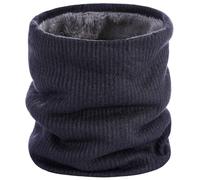 BARFULKER Sciarpa a tubo in maglia per donna e uomo - Scaldacollo Uomo Sciarpa Invernale Donna Scaldacollo Caldo Pile Sport Scaldacollo Termico per Moto Sci Snowboard Running(Blu Navy)