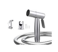 Bargain Set Spazzolato Bidet Spruzzatore per Wc Holder Tubo 4ft In Acciaio Inox Spruzzatore Del Bambino Spruzzatore Musulmano Shattaf