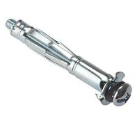 Bargainscrews - Confezione da 10 tasselli metallici ad espansione per cartongesso M5 x 65 mm