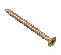 Bargainscrews - Confezione da 100 viti multiuso, ideali per essere impiegate su pannelli truciolari, MDF, PVC e legno 6.0 x 60mm