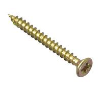 Bargainscrews - Confezione da 200 viti multiuso, ideali per essere impiegate su pannelli truciolari, MDF, PVC e legno 4.5 x 45mm