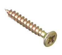 Bargainscrews - Confezione da 200 viti multiuso, ideali per essere impiegate su pannelli truciolari, MDF, PVC e legno 4.5 x 35mm