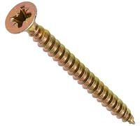 Bargainscrews - Confezione da 200 viti multiuso, ideali per essere impiegate su pannelli truciolari, MDF, PVC e legno 4.0 x 45mm